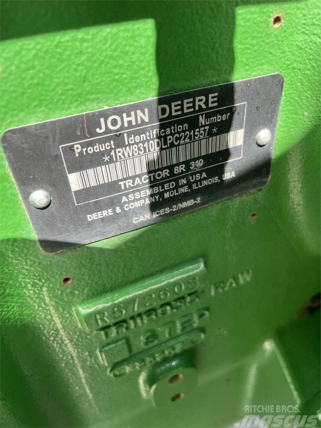 John Deere 8R 310 Traktorji