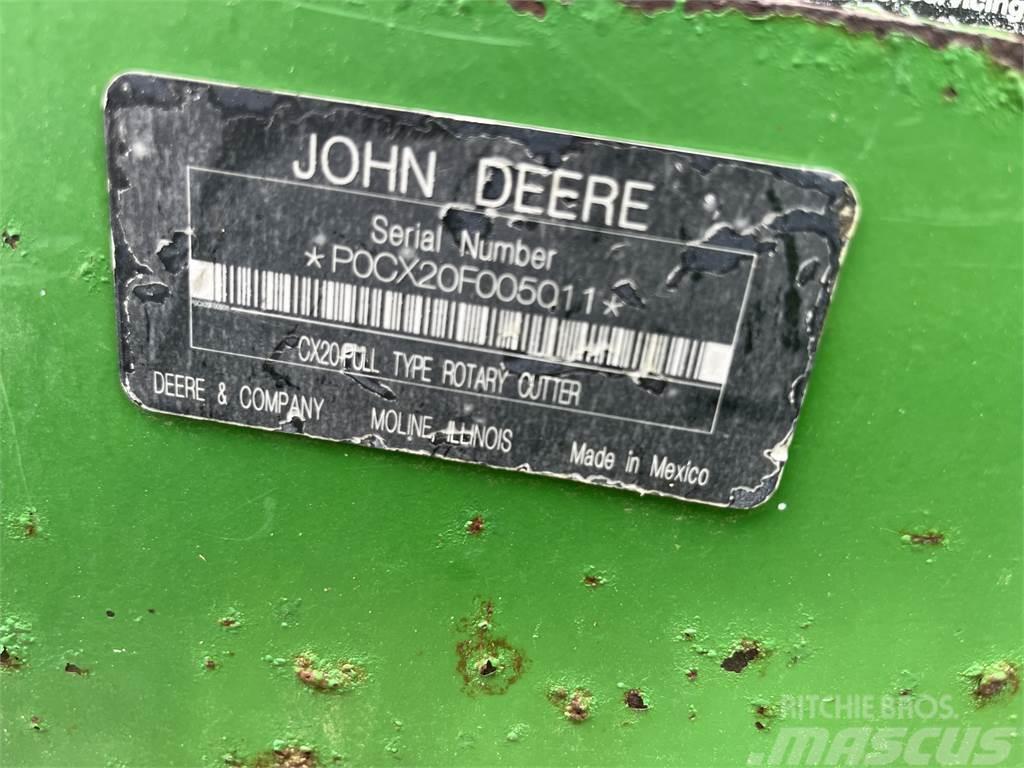 John Deere CX20 Rezač za bale, oprema za rezanje in odvijanje bal