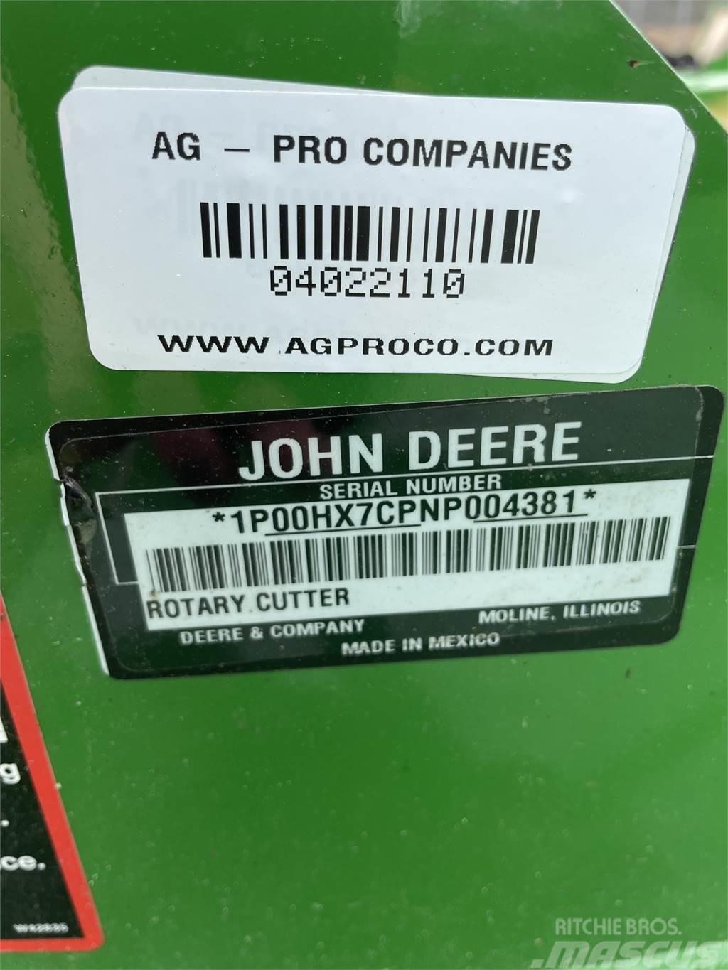 John Deere HX7 Rezač za bale, oprema za rezanje in odvijanje bal