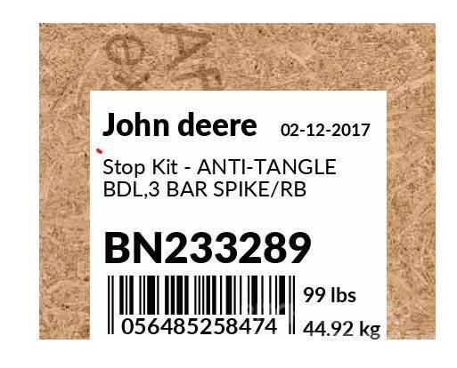 John Deere New Anti-Tangle kit for 2310 Ostali priključki in naprave za pripravo tal
