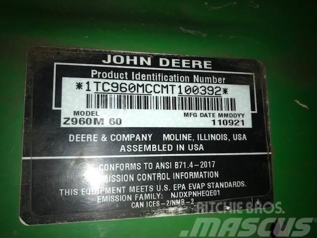 John Deere Z960M Vrtne zero turn kosilnice