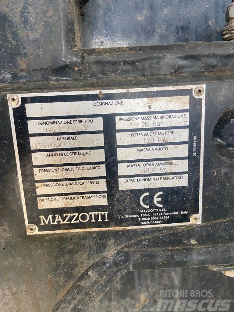  Mazzotti MAF 4080HP Vlečne škropilnice