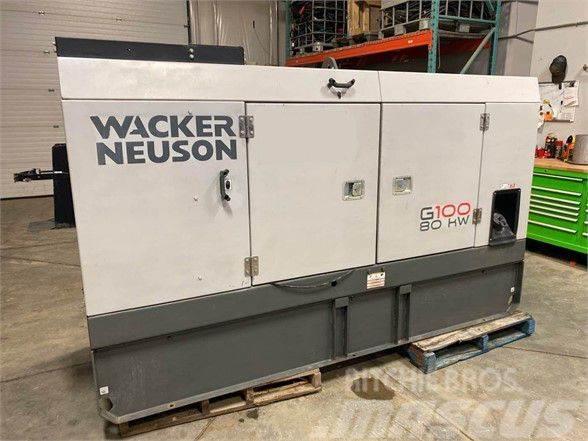 Wacker Neuson G100 80kW Skid Mount Generator Drugi agregati