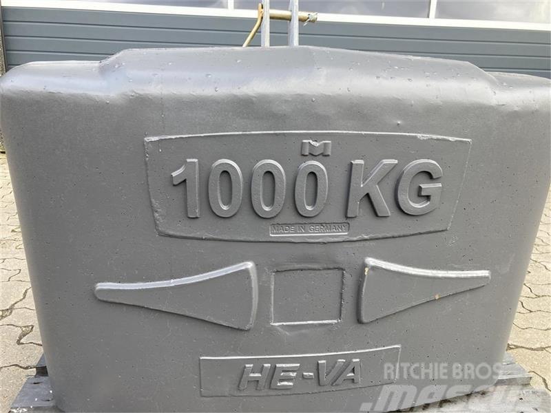 He-Va 800 kg og 1000 kg Priključki za čelni nakladalec