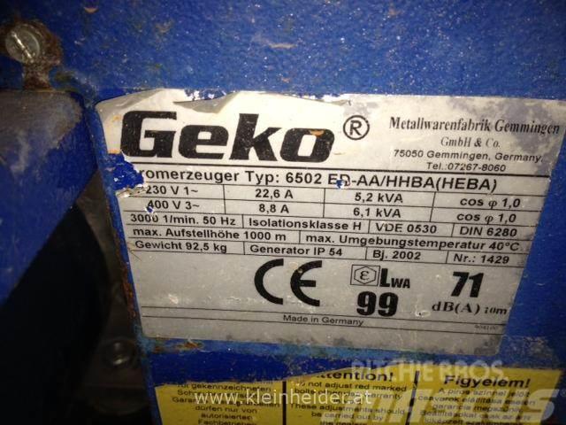  Geko Aggregat 6502 5 kVA Dizelski agregati