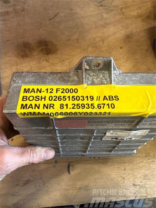 MAN MAN ABS ECU 81.25935-6710 Elektronika