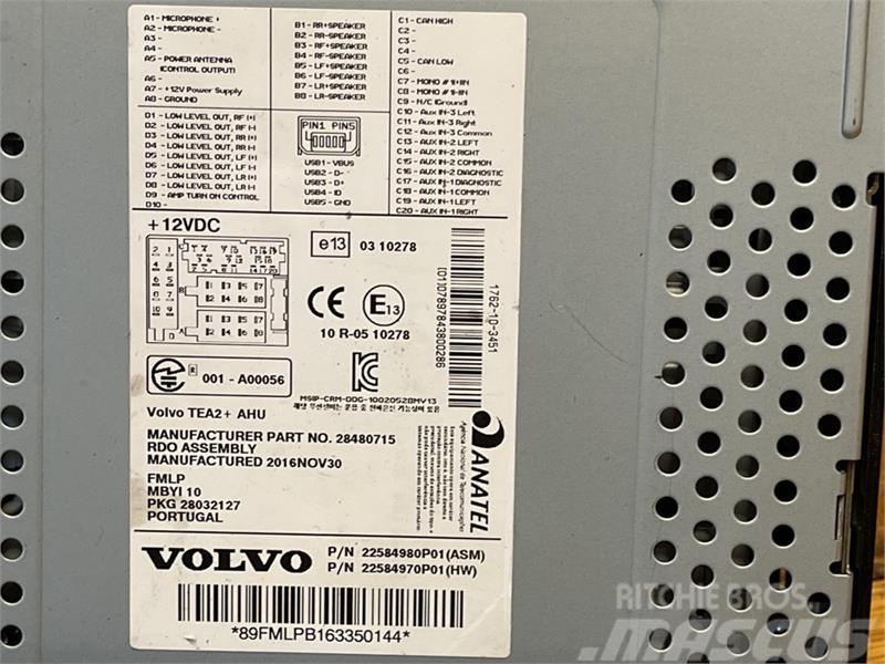 Volvo VOLVO RADIO TEA2+AHU 28480715 Druge komponente
