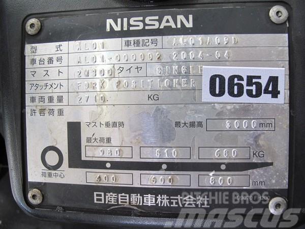 Nissan AL01A09D Plinski viličarji