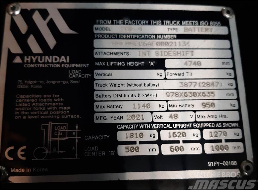 Hyundai 20B-9 TS470 Električni viličarji