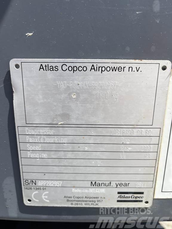 Atlas Copco XAS 186 DD Kompresorji