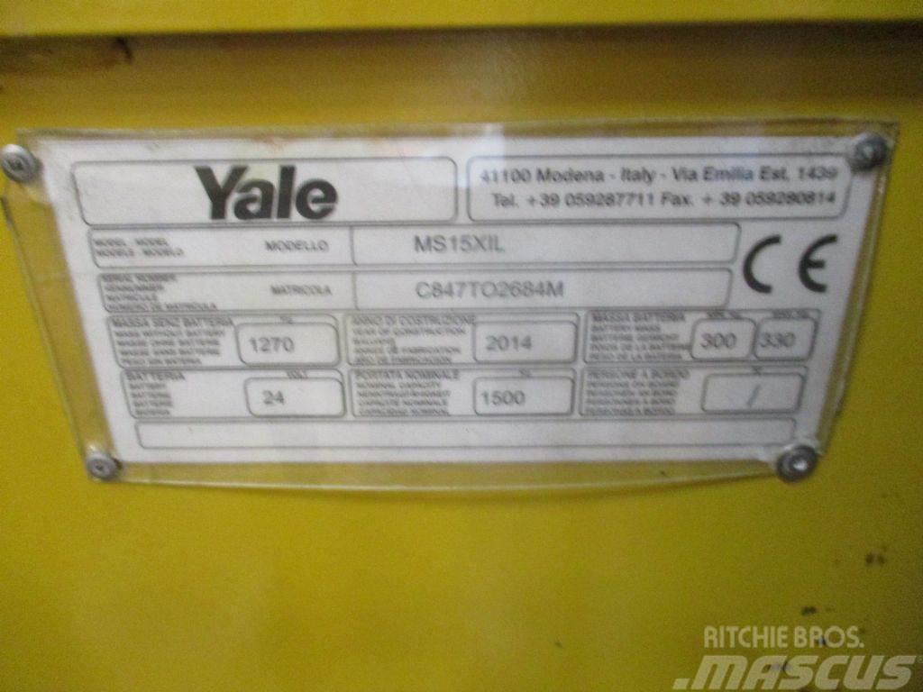 Yale MS15XIL Ročni električni viličar