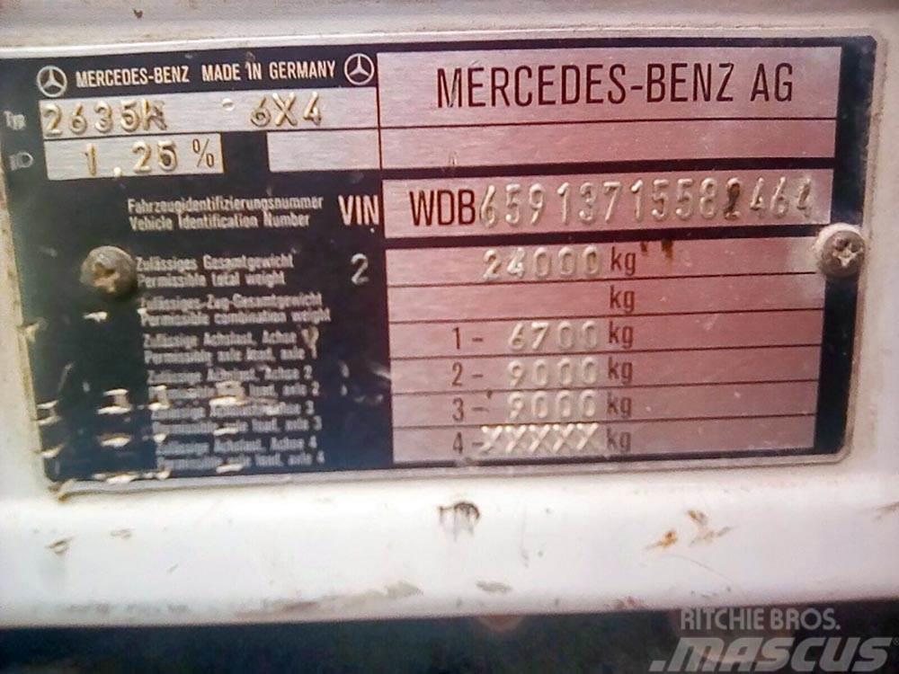 Mercedes-Benz 2635 Kiper tovornjaki