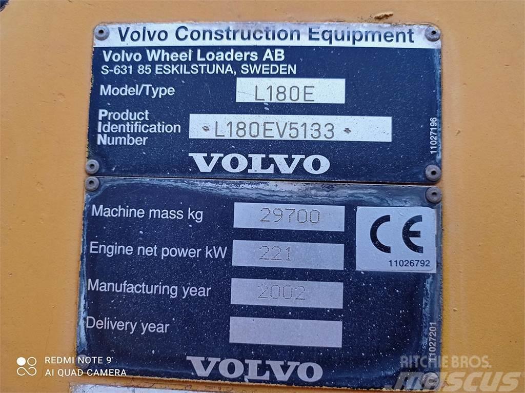 Volvo L180E Kolesni nakladalci
