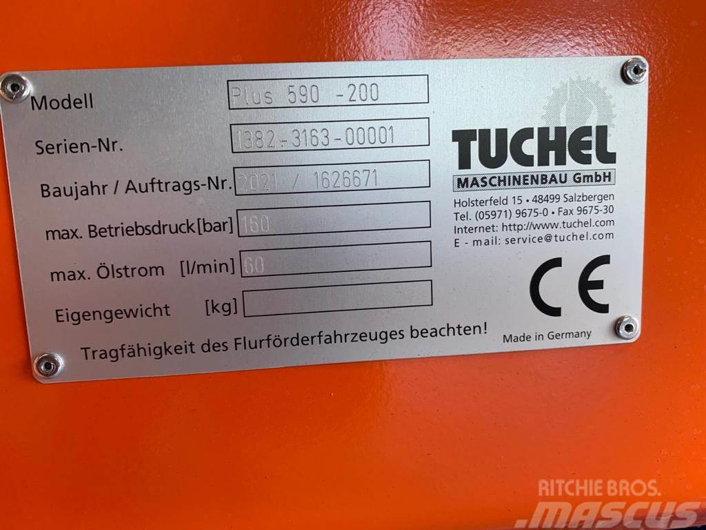 Tuchel Plus 590/200 Veegmachine Cestni pometači