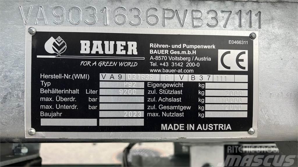 Bauer P 92 Cisterne za gnojnico