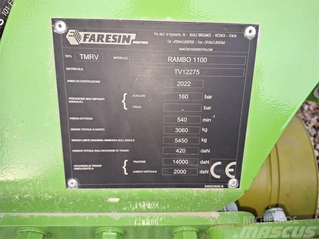 Faresin Rambo 1100 Vertikalmischwagen Drugi kmetijski stroji