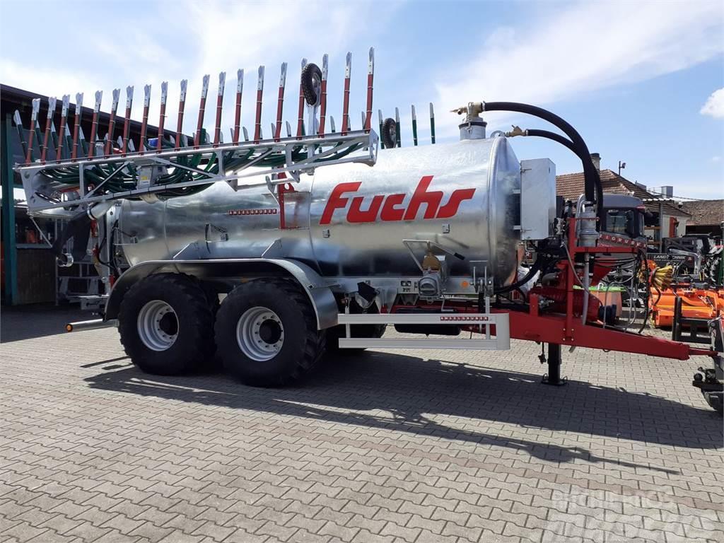 Fuchs VK 11 PRO TANDEM mit FSV 12 Meter FUCHS Schlepp Cisterne za gnojnico