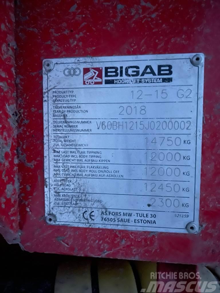 Bigab 12-15 G2 Druge prikolice