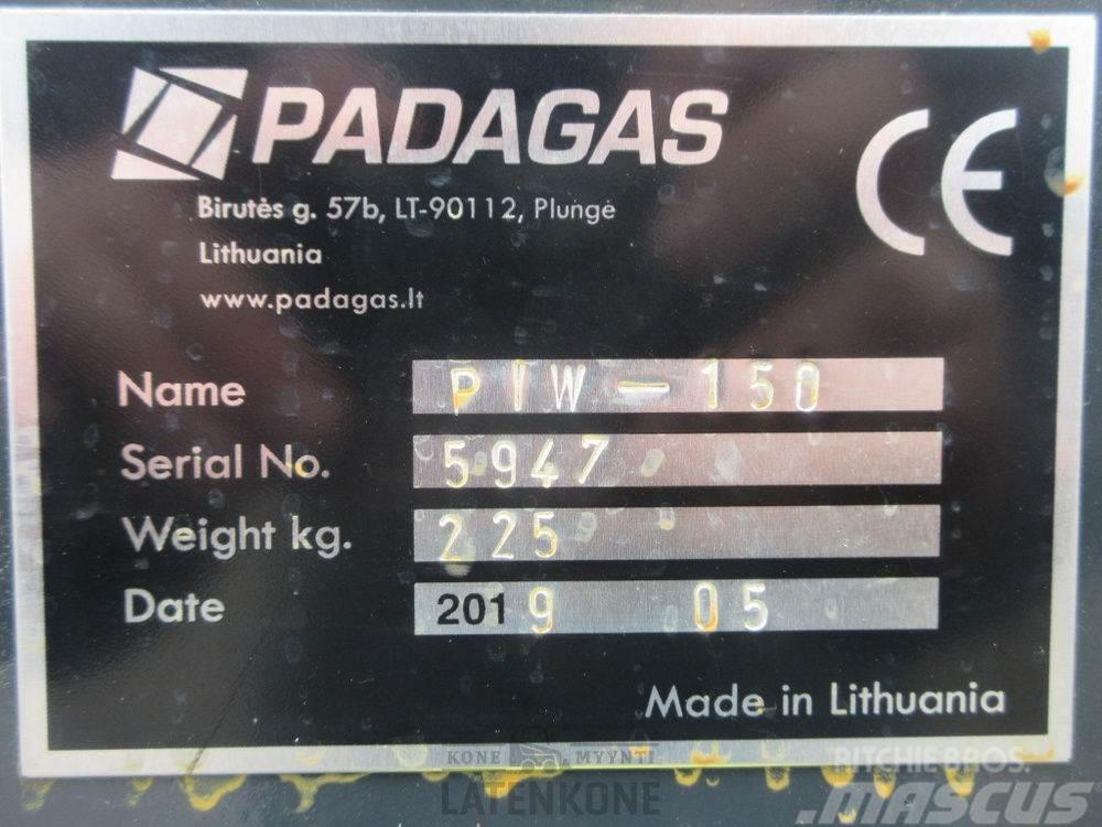 Padagas Puomiharja PIW-150 R ilman kiinnikettä Metle