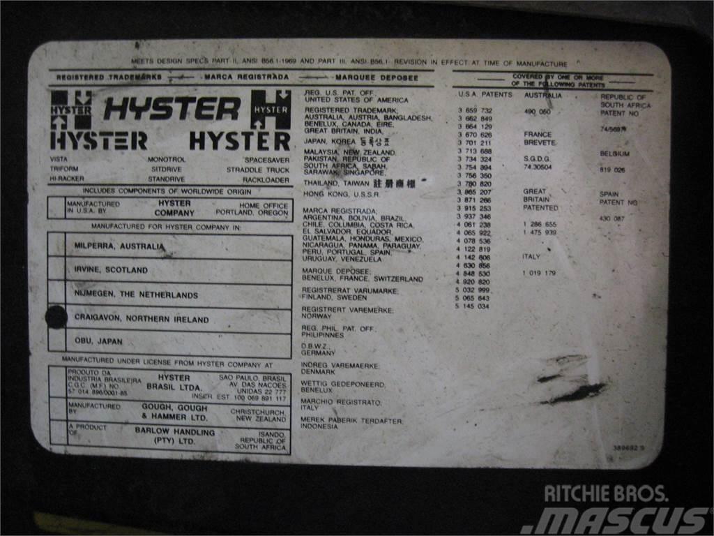Hyster H60XM Plinski viličarji