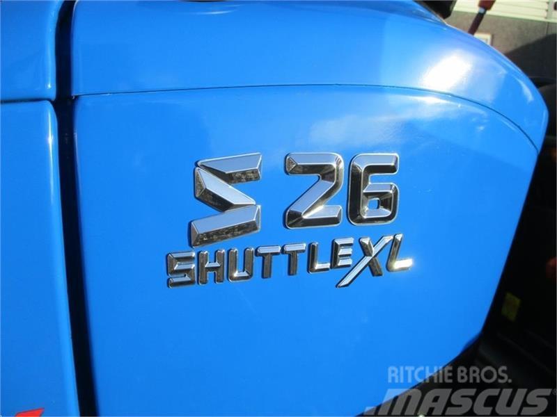 Solis S26 Shuttle XL 9x9 med store brede Turf hjul på ti Manjši traktorji