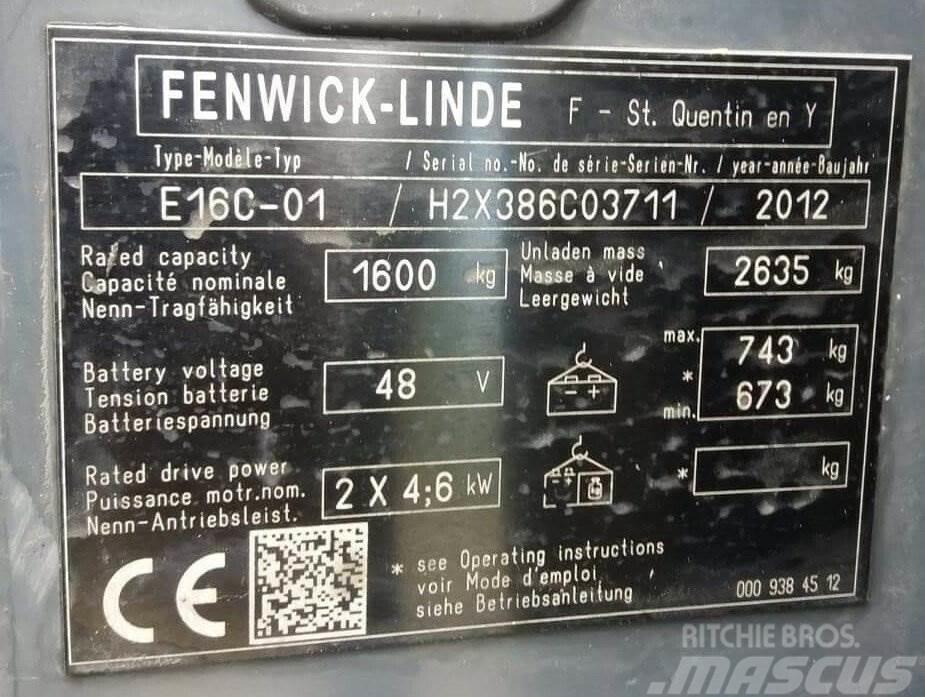 Fenwick E16C-01 Viličarji - drugo