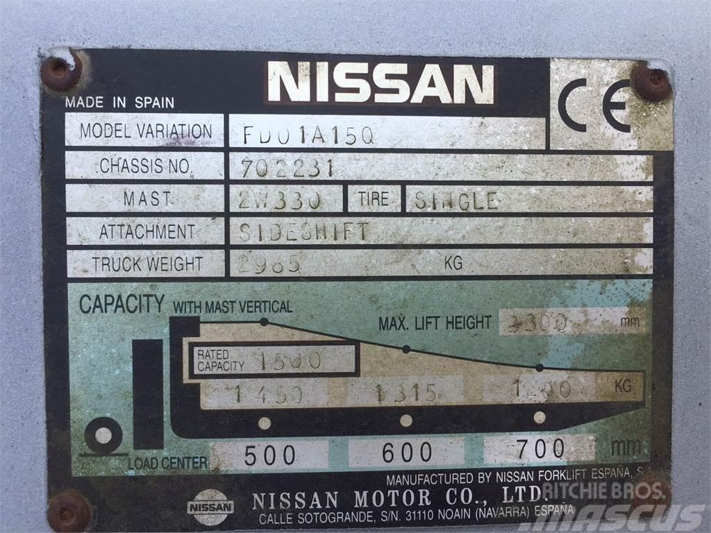 Nissan FD01A15Q Viličarji - drugo
