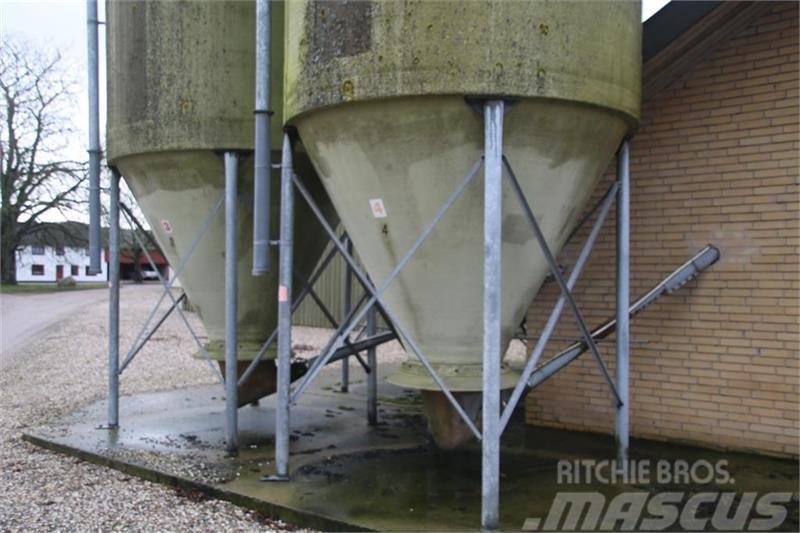 Tunetank 2 stk Tunetank siloer Oprema za razkladanje silosa