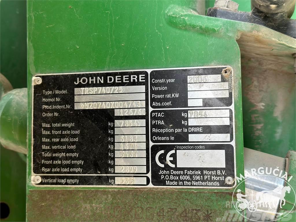 John Deere 740, 4000 ltr., 24 m. Vlečne škropilnice