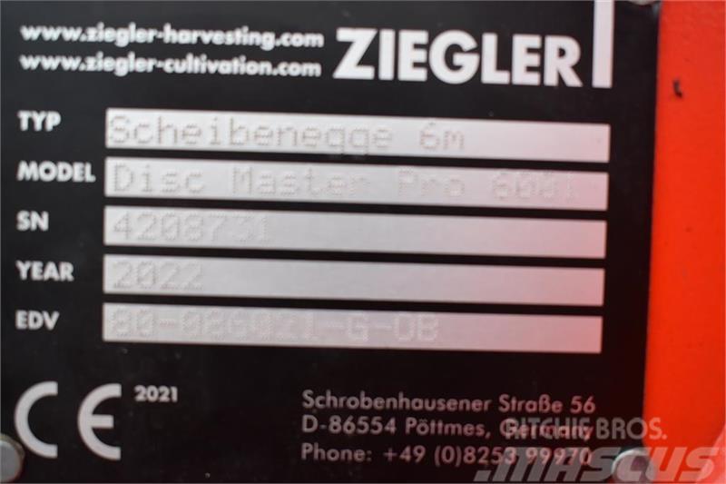 Ziegler Disc Master Pro 6001 Kolutne brane