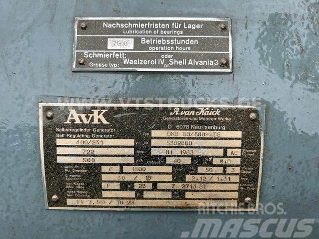 AVK DKB 80/500-4TS Stromgenerator 400V 500 kVA Drugi deli