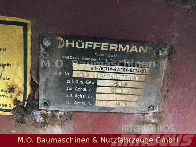 Hüffermann HMA 24.24 / Muldenanhänger / 24t Kontejnerske prikolice
