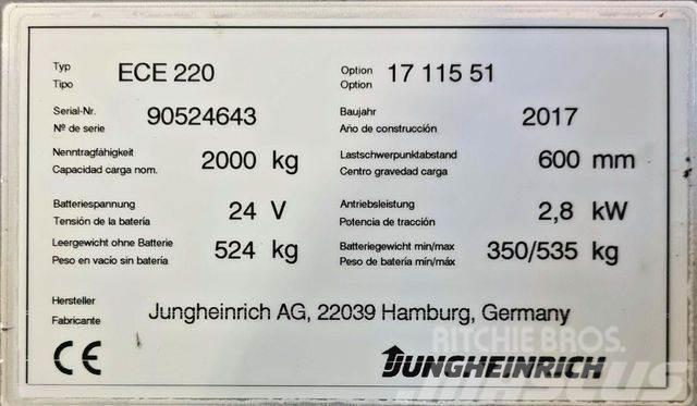 Jungheinrich ECE 220 Drugo