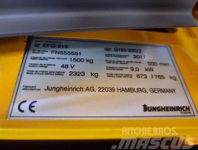 Jungheinrich EFG 215 - 3.3M HUBHÖHE - 5.188 STD. - NEUWERTIG Viličarji - drugo