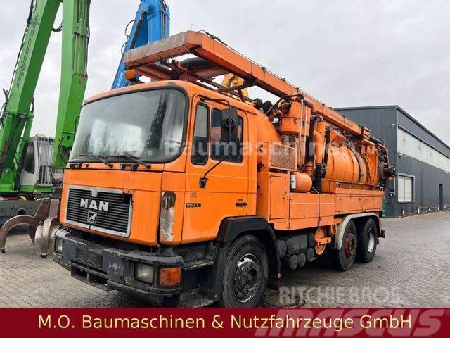 MAN 25.270 / Müller Saug u. Spühlwagen / 12.000 L / Vakuumski tovornjaki