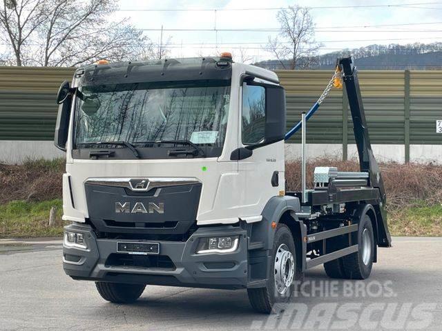 MAN TGM 18.320 4x2 Euro 6e Hyva Absetzkipper Razstavljivi tovornjaki z žičnimi dvigali