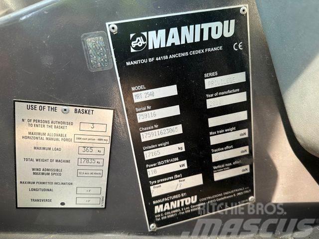 Manitou MRT 2540 P manipulator vin 065 Kolesni nakladalci