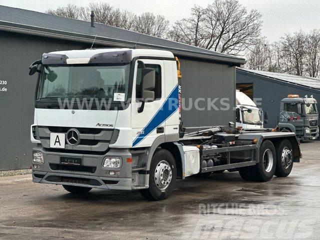 Mercedes-Benz Actros 2541 6x2 Euro5 HIAB-Abrollkipper Kotalni prekucni tovornjaki