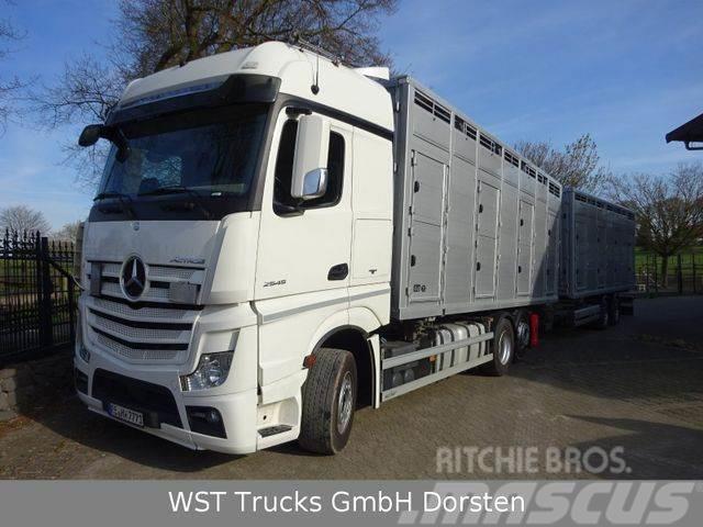 Mercedes-Benz Actros 2545 L BDF Menke Einstock &quot;Neu&quot; M Tovornjaki za prevoz živine