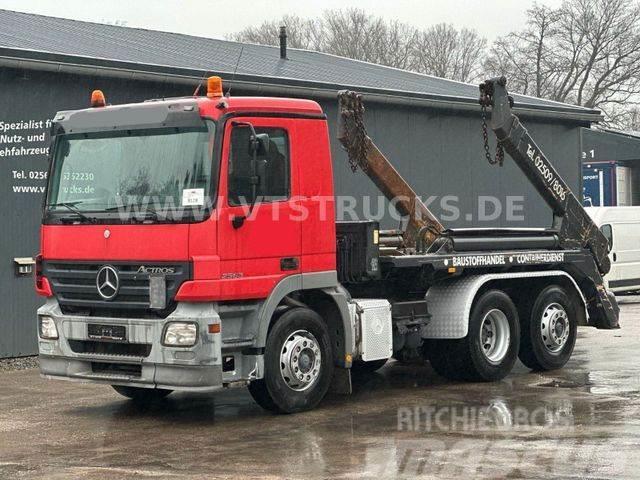 Mercedes-Benz Actros 2546 MP2 V6 Motor 6x2 Absetzkipper Razstavljivi tovornjaki z žičnimi dvigali