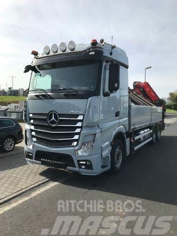 Mercedes-Benz Actros 2648 6x4 Fassi Kran F485 neue UVV Tovornjaki s kesonom/platojem