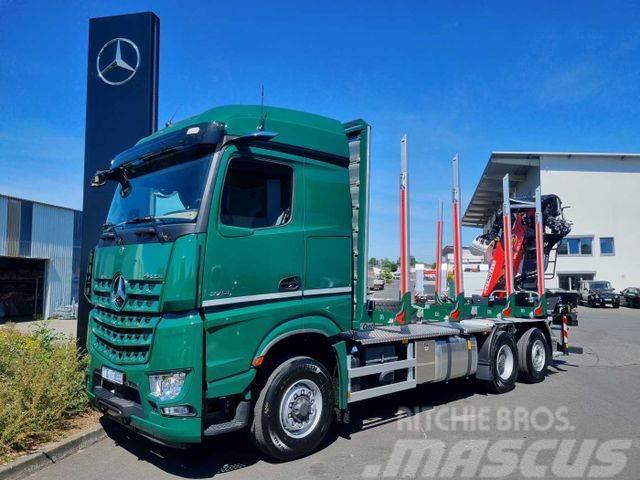 Mercedes-Benz Arocs 2751 L 6x2 (6x4) HAD + Kran: Epsilon M12Z Tovornjaki za hlode