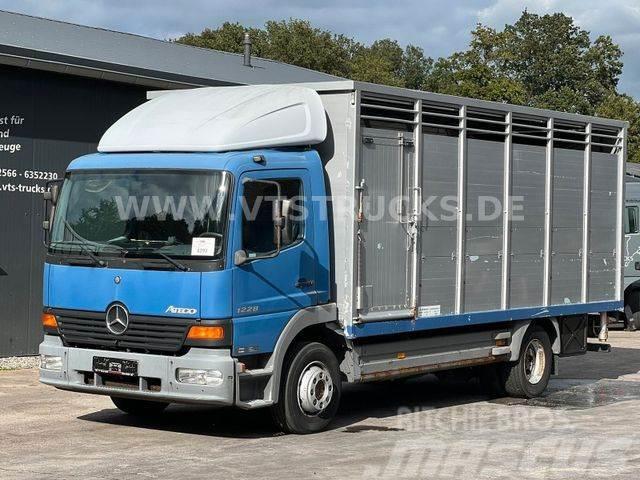 Mercedes-Benz Atego 1228 4x2 Blatt-/Luft 1.Stock Stehmann Tovornjaki za prevoz živine