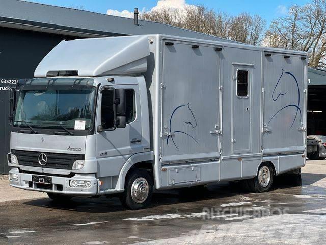 Mercedes-Benz Atego 816 Roloffsen 4 Pferdeaufbau Tovornjaki za prevoz živine