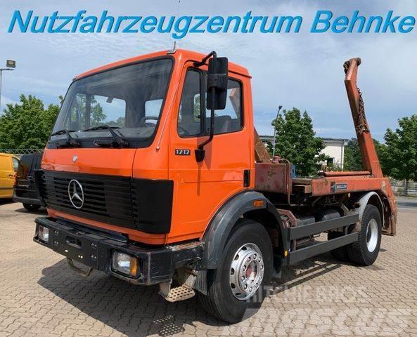 Mercedes-Benz SK 1717 Meiller Absetzer/ Diff-Sprerre/ 1 Hand Razstavljivi tovornjaki z žičnimi dvigali