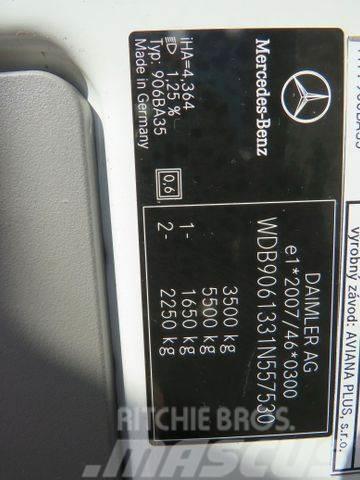 Mercedes-Benz SPRINTER*EURO5*Koffer*Pritsche3,68 m Zabojni kombi