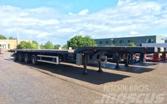 Nooteboom Tele trailer 48.000 mm Polprikolice za prevoz vozil