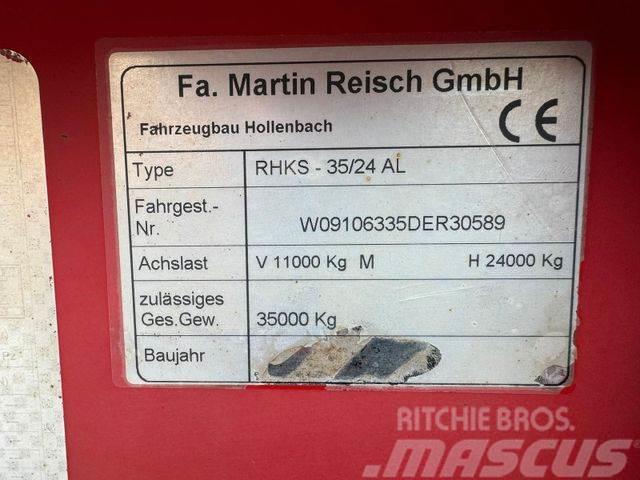Reisch RHKS-35/24AL *Alu/Stahl Kippaufl./SAF/27m³* Polprikolice prekucniki - kiper