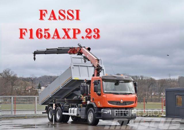 Renault Premium 370 *FASSI F165AXP.23 + FUNK/ 6x4 * TOP Tovornjaki z žerjavom