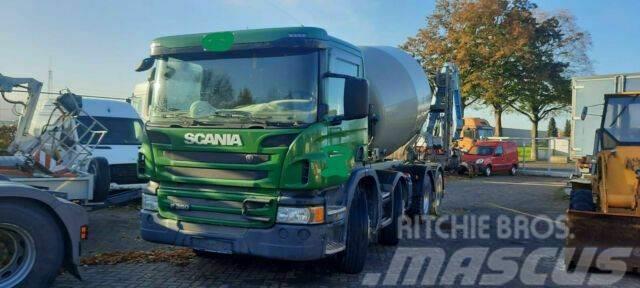Scania 2x P360 Betonmischer 8x4 Blatt/Blatt E6 Avtomešalci za beton